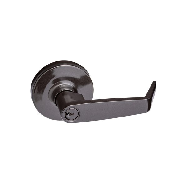 Trans Atlantic Co. Lever Exit Device Trim with Storeroom Function in Oil-rubbed bronze Finish ED-LHL580-US10B